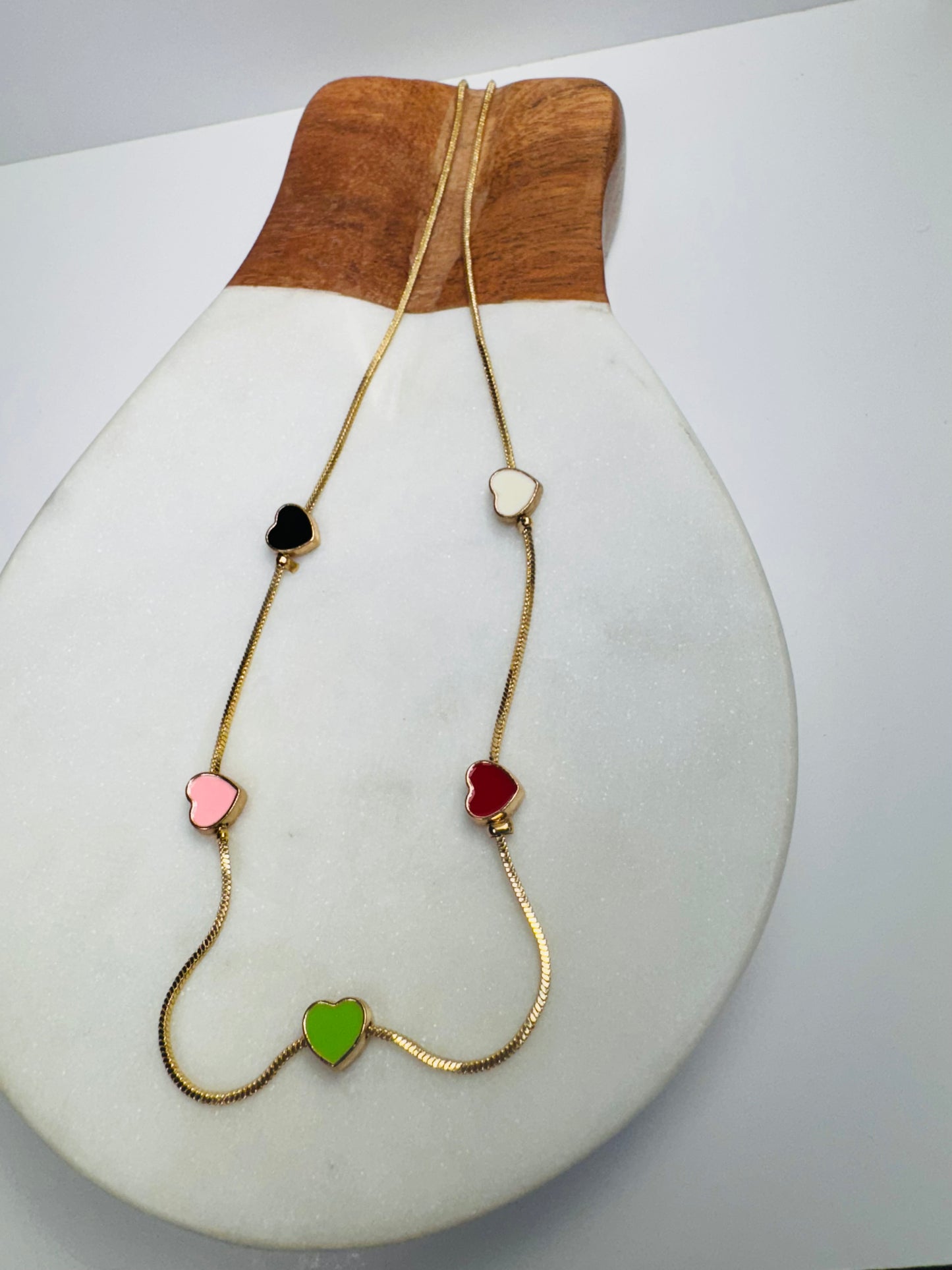 Color Heart Necklace