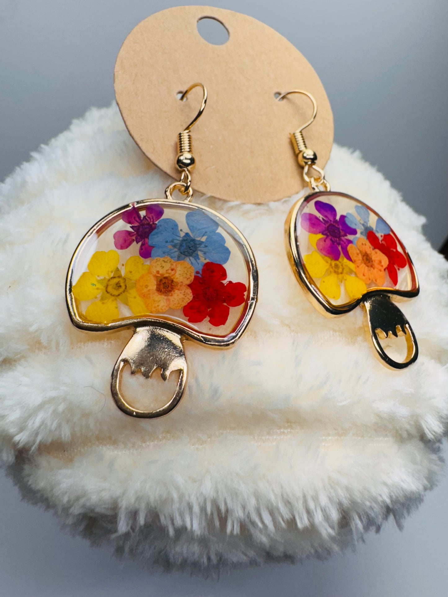 Mushroom Earrings