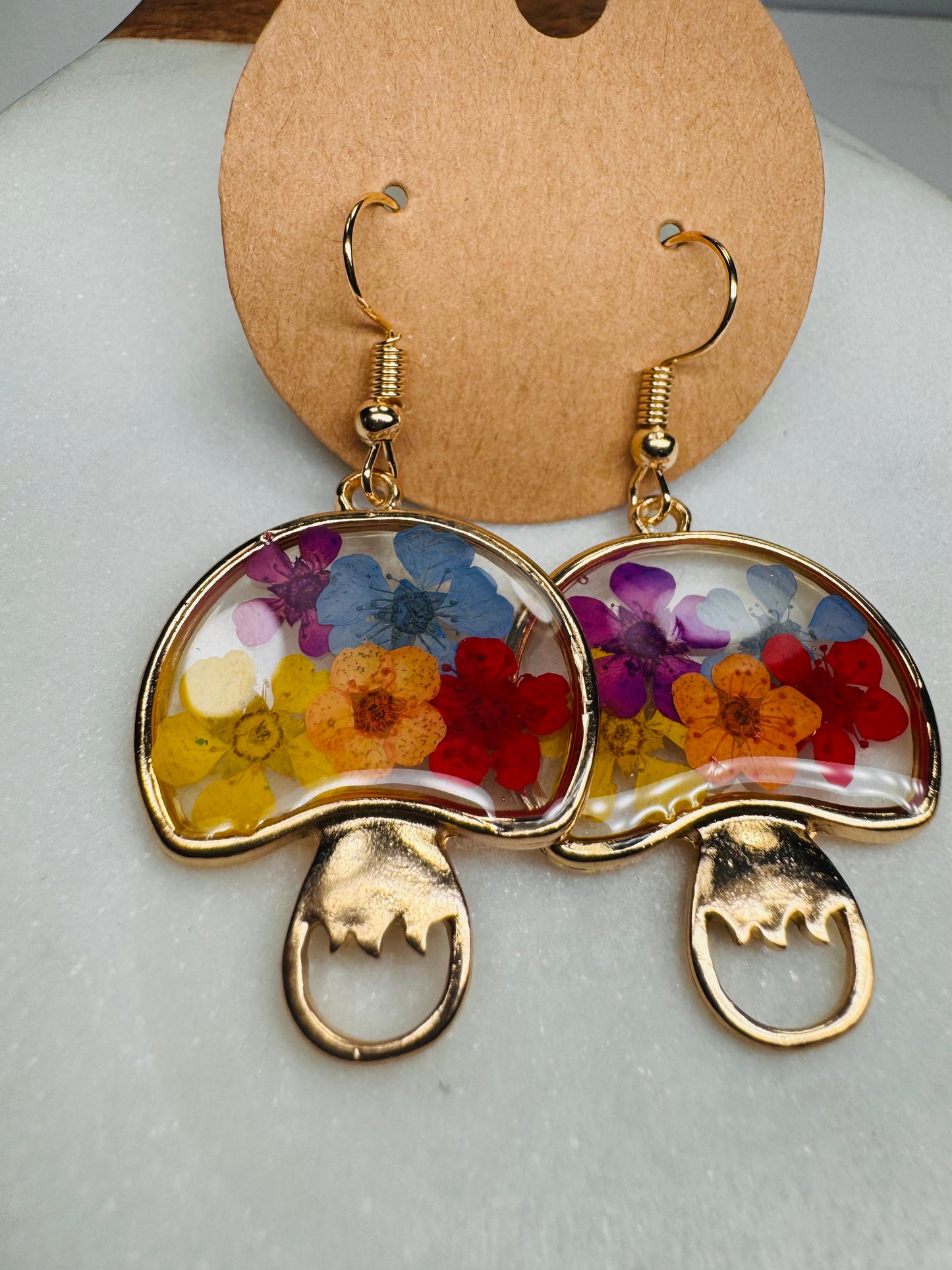 Mushroom Earrings