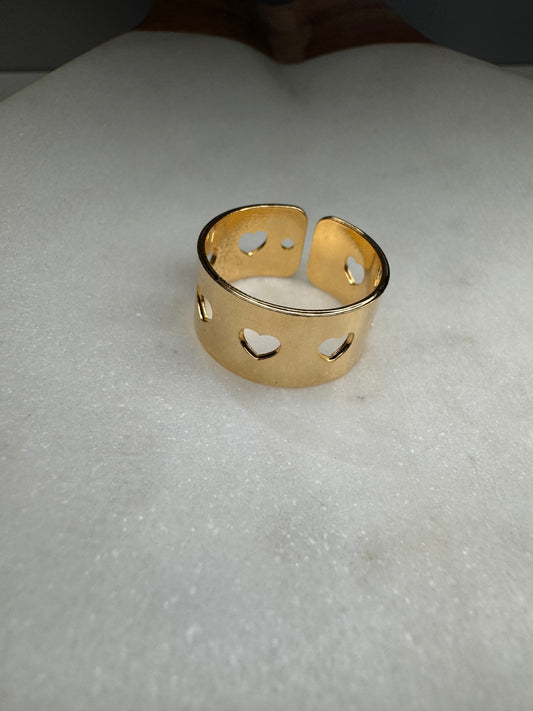 Multi Heart Ring