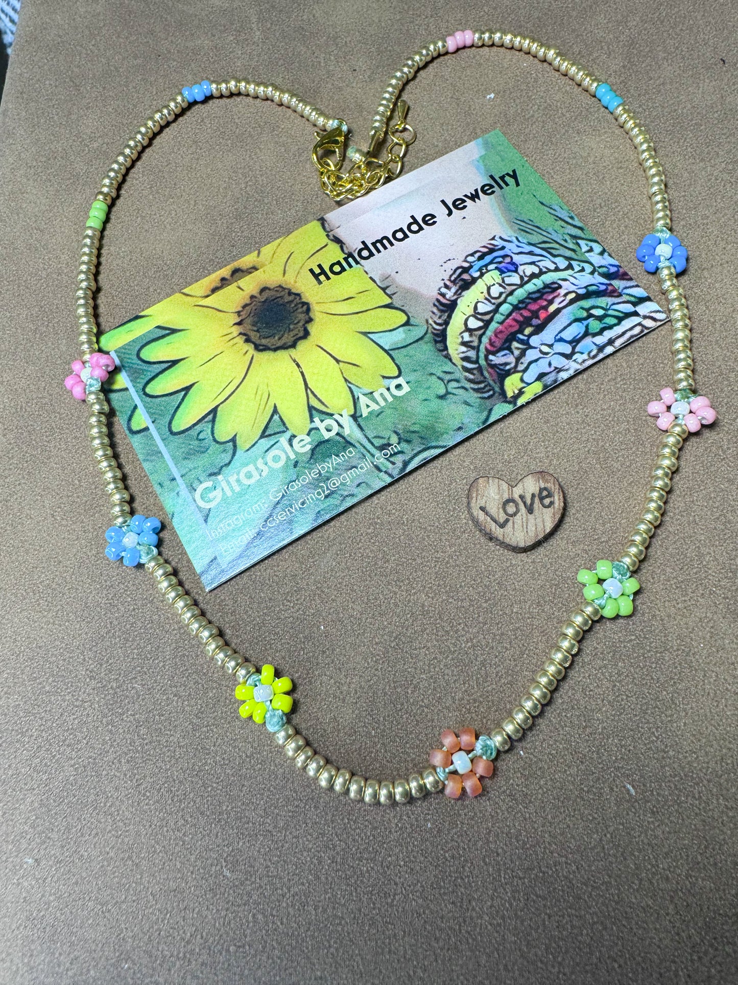 Daisy Colorful Necklace